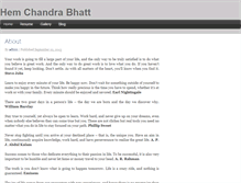 Tablet Screenshot of hemchandrabhatt.com